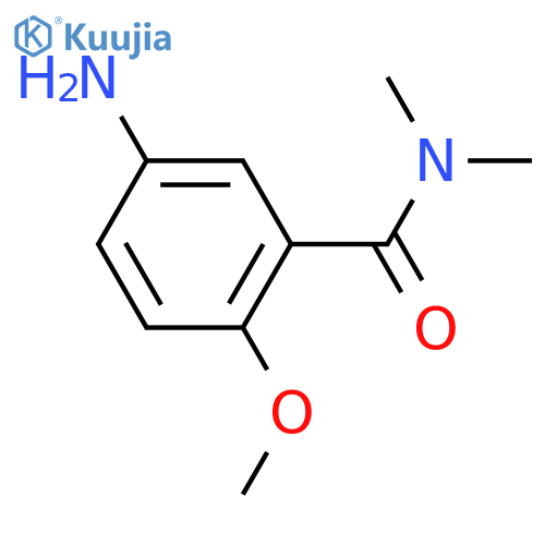 5-Amino-2-methoxy-N,N-dimethylbenzamide structure