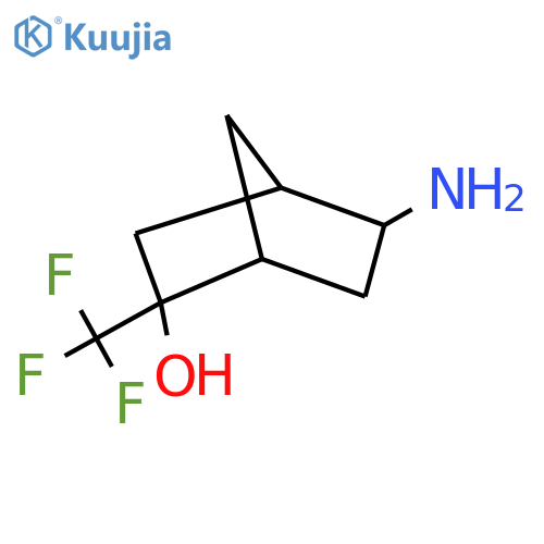 5-Amino-2-(trifluoromethyl)bicyclo[2.2.1]heptan-2-ol structure