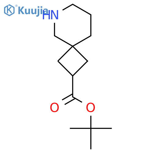 Tert-butyl 6-azaspiro[3.5]nonane-2-carboxylate structure