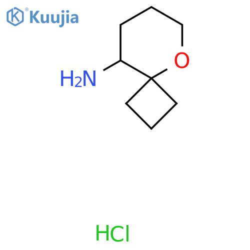 5-Oxaspiro[3.5]nonan-9-amine hydrochloride structure
