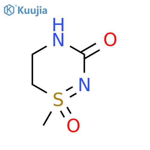 1-Methyl-1-oxo-1lambda6-thia-2,4-diazacyclohexen-3-one structure