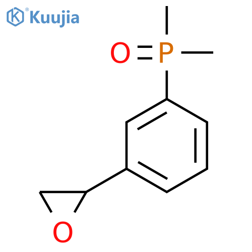 2-[3-(Dimethylphosphoryl)phenyl]oxirane structure