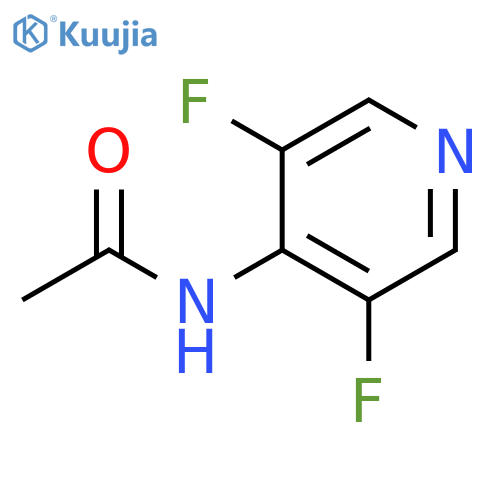 N-(3,5-Difluoropyridin-4-yl)acetamide structure