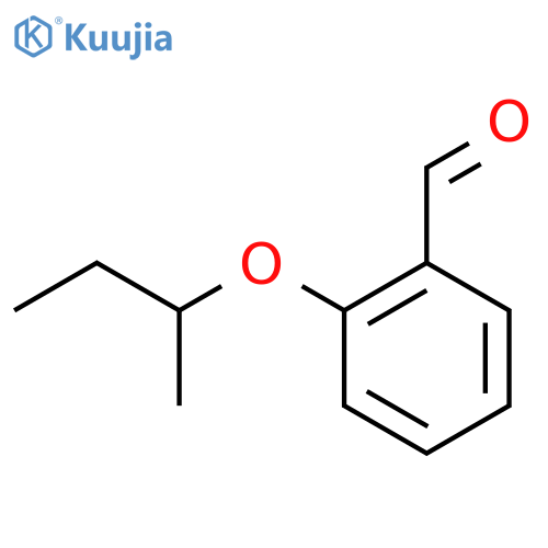 2-(butan-2-yloxy)benzaldehyde structure