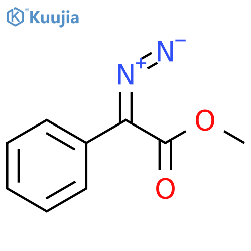 a-Diazo-benzeneacetic acid Methyl ester structure