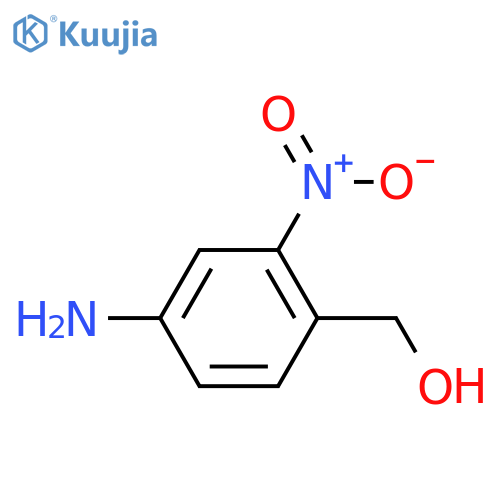 (4-amino-2-nitrophenyl)methanol structure