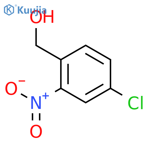 (4-chloro-2-nitrophenyl)methanol structure