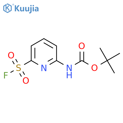 tert-butyl N-6-(fluorosulfonyl)pyridin-2-ylcarbamate structure