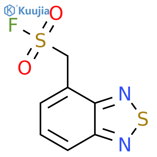 (2,1,3-Benzothiadiazol-4-yl)methanesulfonyl fluoride structure