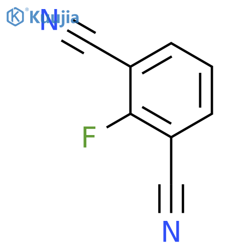 1,3-Benzenedicarbonitrile, 2-fluoro- structure
