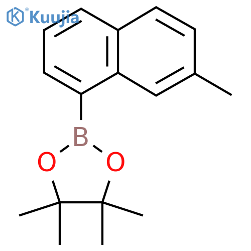 4,4,5,5-Tetramethyl-2-(7-methylnaphthalen-1-YL)-1,3,2-dioxaborolane structure
