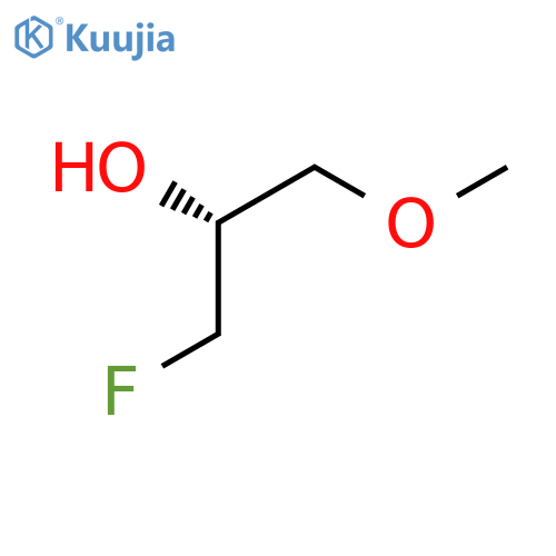 (2R)-1-Fluoro-3-methoxypropan-2-ol structure
