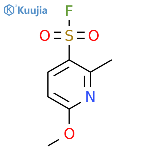 6-Methoxy-2-methylpyridine-3-sulfonyl fluoride structure