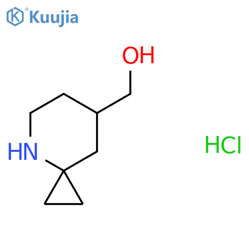 4-Azaspiro[2.5]octan-7-ylmethanol;hydrochloride structure