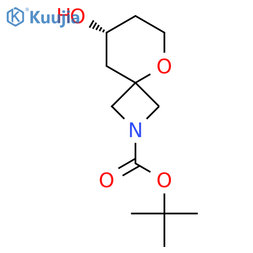 tert-Butyl (R)-8-hydroxy-5-oxa-2-azaspiro[3.5]nonane-2-carboxylate structure