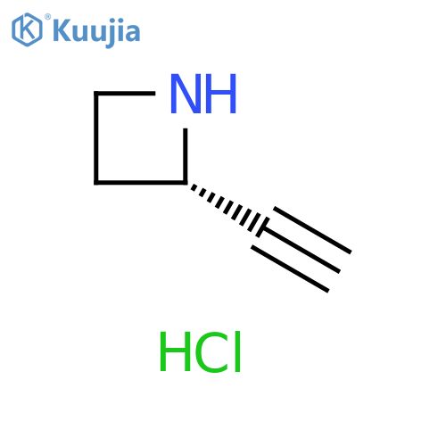 (2S)-2-ethynylazetidine;hydrochloride structure