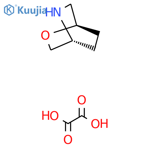 (1R,4R)-2-oxa-5-azabicyclo[2.2.2]octane;hemi(oxalic acid) structure