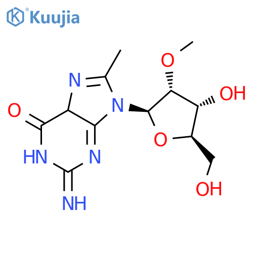 8-methyl-2'-O-methylguanosine structure