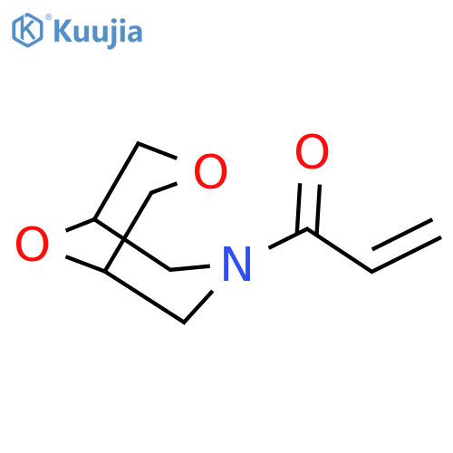 1-{3,9-dioxa-7-azabicyclo3.3.1nonan-7-yl}prop-2-en-1-one structure