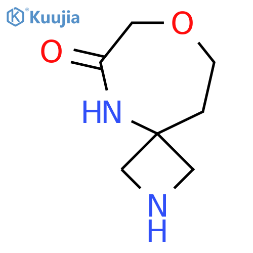 8-Oxa-2,5-diazaspiro[3.6]decan-6-one structure