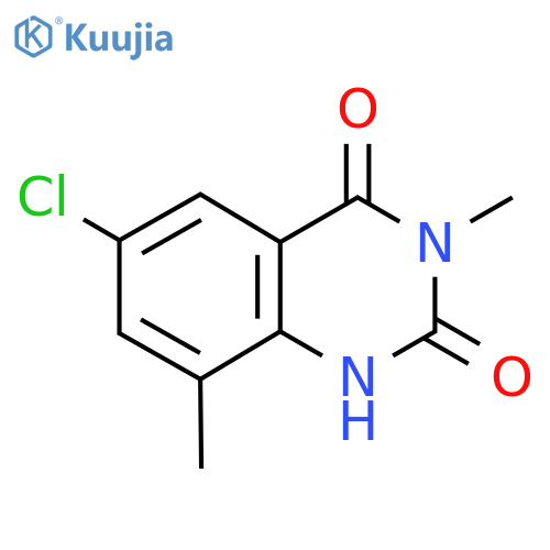 6-\u200bChloro-\u200b3,\u200b8-\u200bdimethyl-2,\u200b4(1H,\u200b3H)\u200b-\u200bquinazolinedione structure
