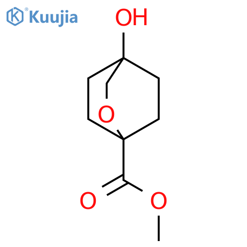 methyl 4-hydroxy-2-oxabicyclo[2.2.2]octane-1-carboxylate structure