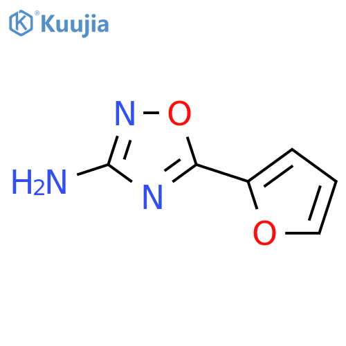 5-(Furan-2-yl)-1,2,4-oxadiazol-3-amine structure