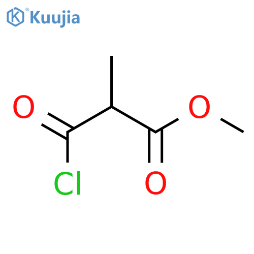 methyl 3-chloro-2-methyl-3-oxopropanoate structure