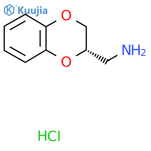 (S)-(2,3-Dihydrobenzo[B][1,4]dioxin-2-YL)methanamine hcl structure