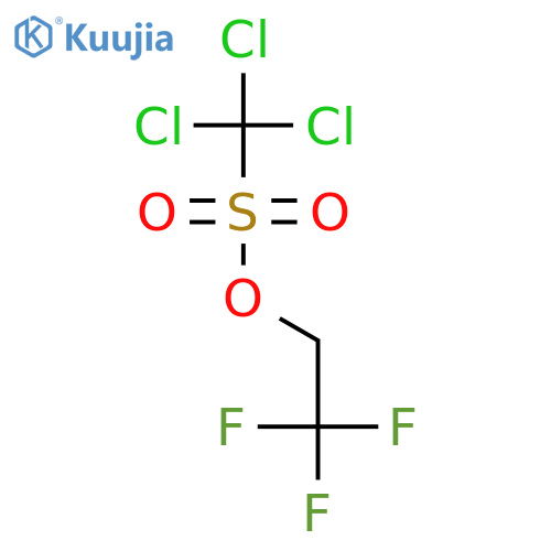2,2,2-Trifluoroethyl trichloromethanesulfonate structure
