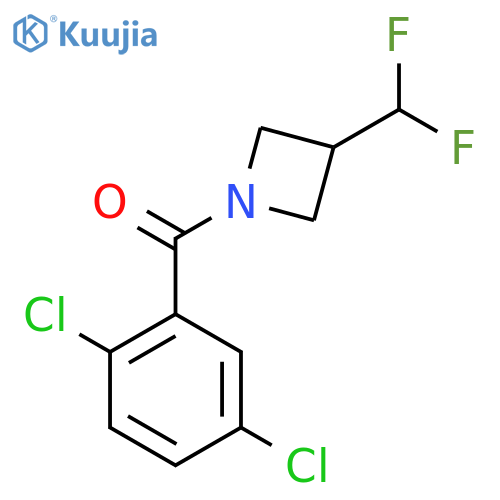 1-(2,5-dichlorobenzoyl)-3-(difluoromethyl)azetidine structure