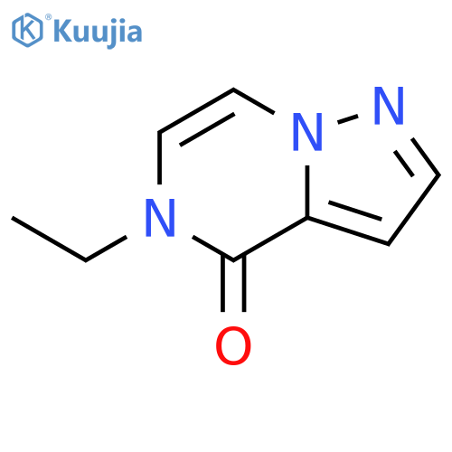 5-ethyl-4H,5H-pyrazolo[1,5-a]pyrazin-4-one structure