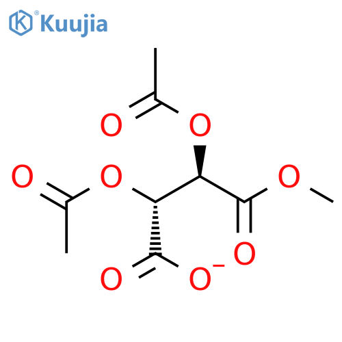 (R,R)-Tartaric Acid Monomethyl Ester Diacetate structure