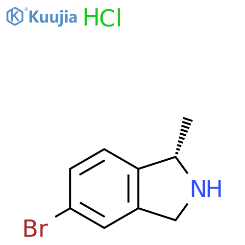 (S)-5-Bromo-1-methyl-2,3-dihydro-1H-isoindole hydrochloride structure