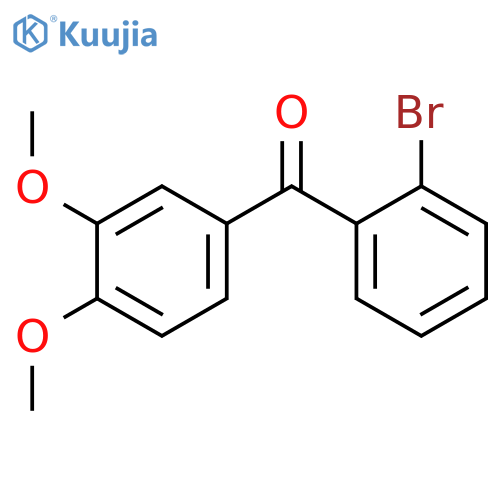 2-Bromo-3',4'-dimethoxybenzophenone structure