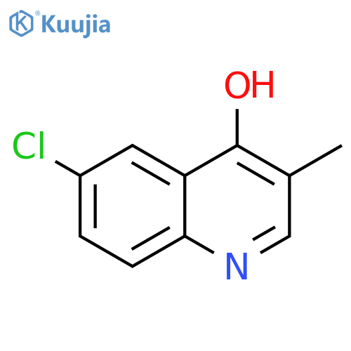 4-Quinolinol, 6-chloro-3-methyl- structure