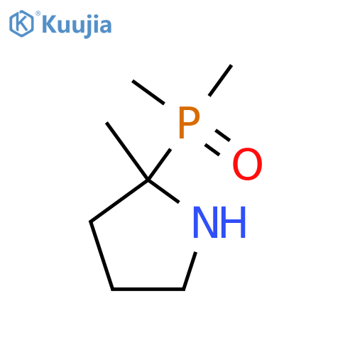 2-(Dimethylphosphoryl)-2-methylpyrrolidine structure