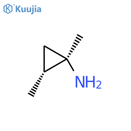 (1R,2R)-1,2-dimethylcyclopropan-1-amine structure