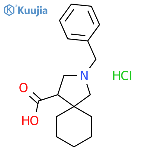 2-Benzyl-2-azaspiro[4.5]decane-4-carboxylic acid hydrochloride structure