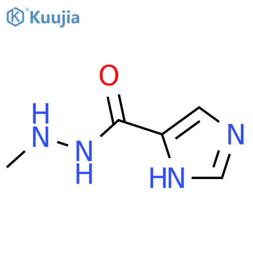 1H-Imidazole-5-carboxylicacid, 2-methylhydrazide structure