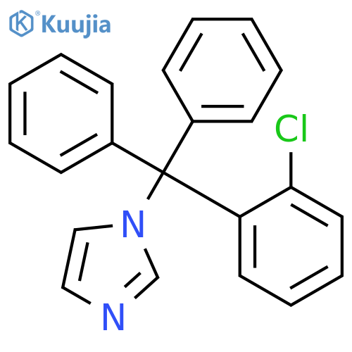 Clotrimazole structure