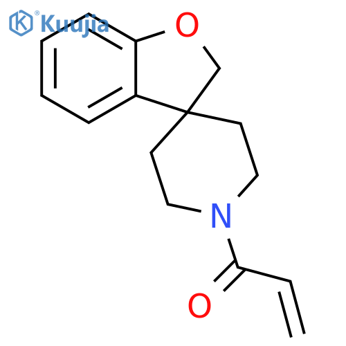 1-{2H-spiro1-benzofuran-3,4'-piperidine-1'-yl}prop-2-en-1-one structure
