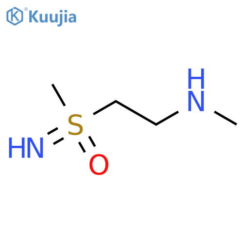 Imino(methyl)[2-(methylamino)ethyl]-lambda6-sulfanone structure