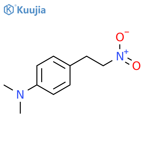 Benzenamine, N,N-dimethyl-4-(2-nitroethyl)- structure