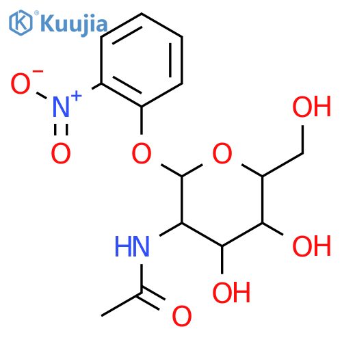 o-Nitrophenyl 2-Acetamido-2-deoxy-a-D-galactopyranoside structure