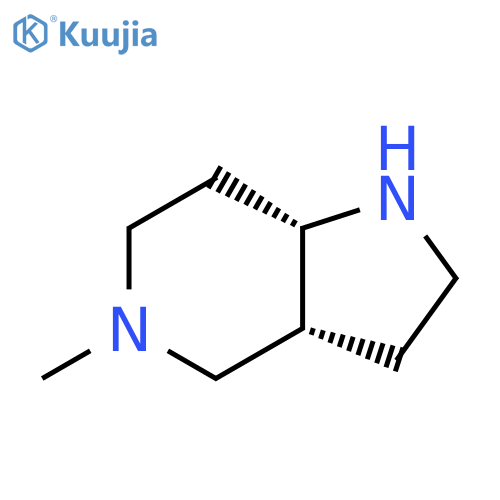 (3Ar,7aS)-5-methyl-1,2,3,3a,4,6,7,7a-octahydropyrrolo[3,2-c]pyridine structure
