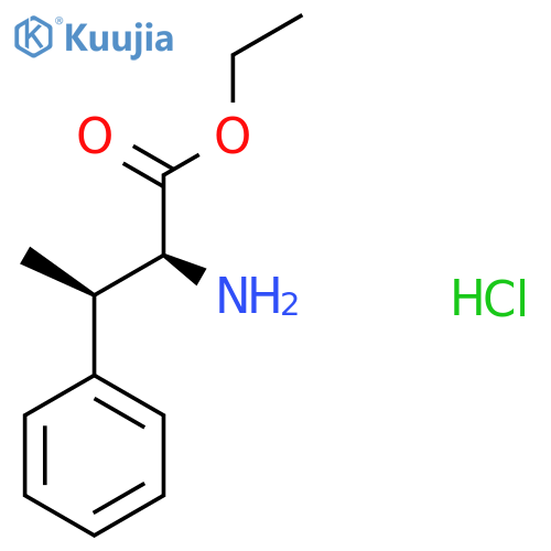 (2S,3R)-2-Amino-3-phenyl-butyric acid ethyl ester hydrochloride structure