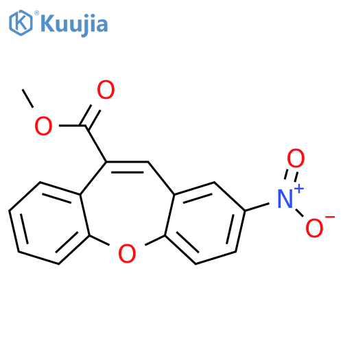 Methyl 13-nitro-2-oxatricyclo[9.4.0.0^{3,8}]pentadeca-1(15),3(8),4,6,9,11,13-heptaene-9-carboxylate structure