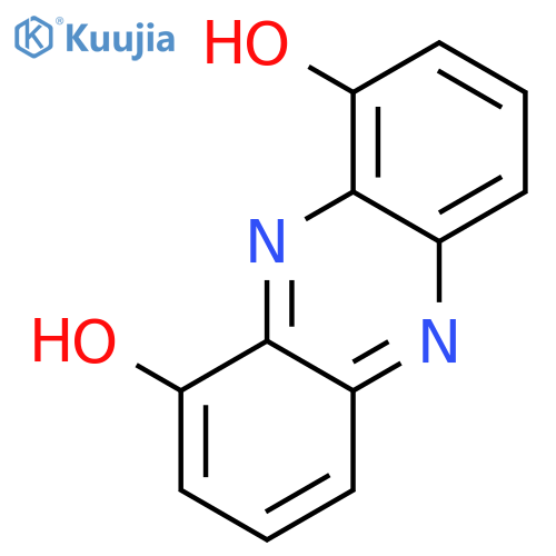 1,9-Dihydroxyphenazine structure