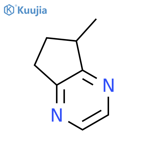 5-Methyl-6,7-dihydrocyclopentapyrazine structure